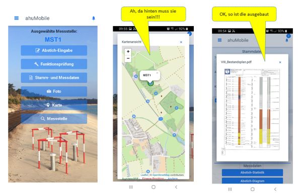 Menü, Lage und Hintergrundinformationen