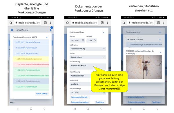 Durchführung von Funktionsprüfungen